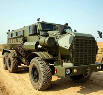 Mine Protected Vehicle